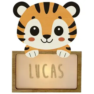 Comparateur de prix : Lampe À Poser Personnalisable - Tigre