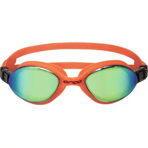 Orca Lunettes de natation Killa 180 orange avec verres à effet miroir vert pas cher