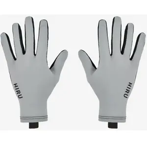 Gants longs Hiru VTT Long gris - M pas cher