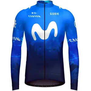 Gobik Maillot manches longues MOVISTAR TEAM Race 2024 pas cher