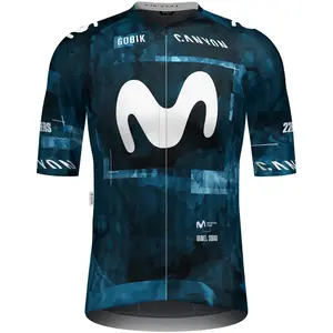 Gobik MOVISTAR TEAM GRAVEL SQUAD Maillot manches courtes 2025 pas cher