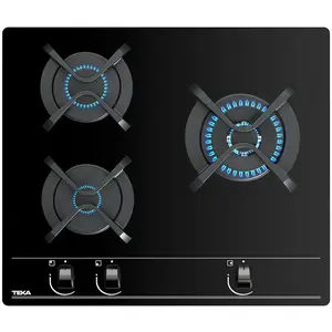 Réchaud à gaz - Teka - GBC 63010 - 60 cm - 3 Feux - Sécurité par termopar intégré pas cher