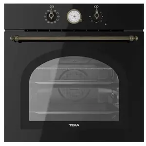 Teka HRB 6300 AT Four multifonction Country Style 71 L A Noir Anthracite/Laiton pas cher
