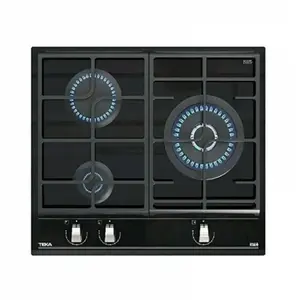 Comparateur de prix : Teka GZC 63310 Plaque de Cuisson au Gaz Naturel 3 Zones 60 cm Noir