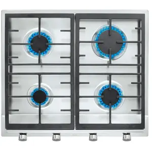 Comparateur de prix : Teka Table De Cuisson à Gaz Total Ex 60.1 4g 60 Cm 4 Feux