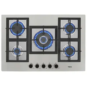 Teka Table De Cuisson à Gaz Total Efx 70.1 5g Dr 75 Cm 5 Feux