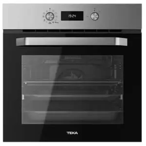 TEKA Four encastrable pyrolyse HCB 6646 P AirFry DualClean inox 70L pas cher