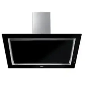 Hotte décorative inclinée - TEKA - DLV98660 - 90cm - 558m3/h - Noir pas cher