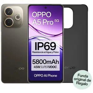 Smartphone OPPO A5 Pro 5G avec IA 6,67 pouces 120 Hz 8 Go/256 Go 50 MP... pas cher