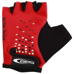 GES Gants velo enfant rouge taille 4