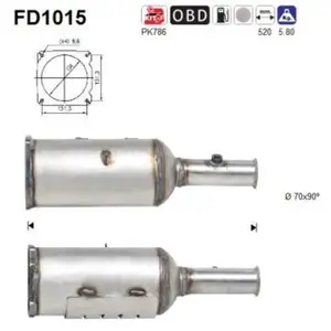 as fd1015 les particules de suie Filtre pas cher