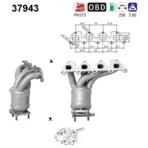 Catalyseur 37943 As As 37943 pas cher