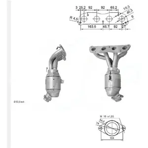 AS Katalysator Nissan/Opel/Renault pas cher