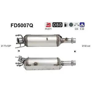 AS FD5007Q Filtre à Particules pas cher