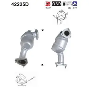 AS Catalyseur 42225D pas cher