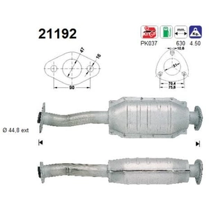 AS Catalyseur pour OPEL: Calibra, Vectra (Ref: 21192) pas cher