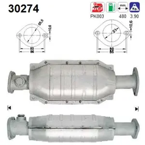 Catalyseur PRIX CANON, par ex. pour Renault pas cher