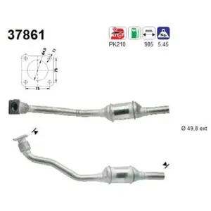 Catalyseur 37861 As As 37861 pas cher