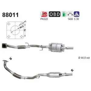 Catalyseur 88011 As As 88011 pas cher