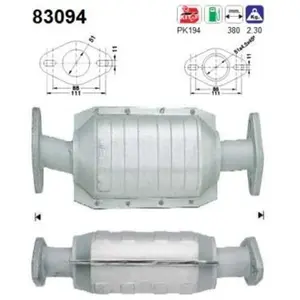 AS Catalyseur pour ROVER: Mini (Ref: 83094) pas cher