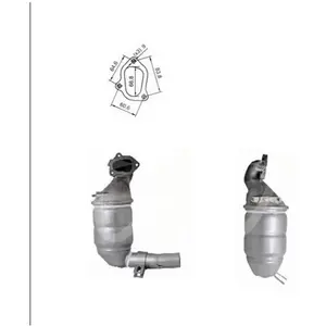 AS Catalyseur pour FIAT: 500, Punto & OPEL: Corsa, Agila & FORD: Ka & ... pas cher