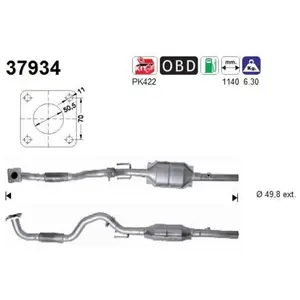 Catalyseur 37934 As As 37934 pas cher