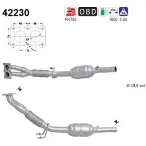 Catalyseur 42230 As As 42230 pas cher
