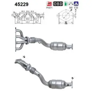 AS Catalyseur pour MINI: MINI (Ref: 45229) pas cher