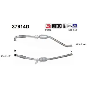 AS Catalyseur 37914D pas cher
