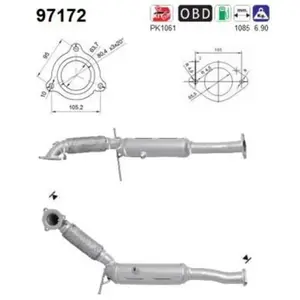 AS Catalyseur 97172 pas cher