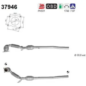 AS Catalyseur 37946 pas cher