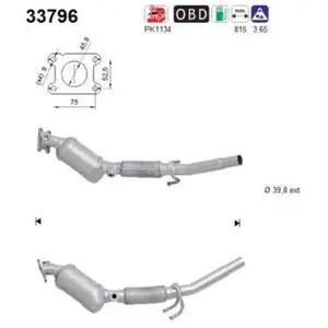 AS Catalyseur 33796 pas cher