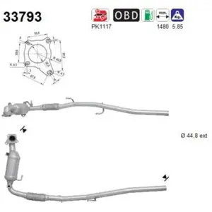 AS Catalyseur 33793 pas cher