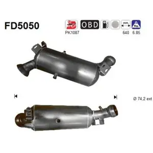 Filtre À Particules / À Suie, Échappement Fd5050 As As Fd5050 pas cher