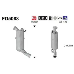 AS FD5068 Filtre à Particules pas cher