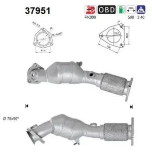 AS Catalyseur 37951 pas cher