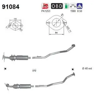 AS Catalyseur 91084 pas cher