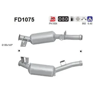 AS FD1075 Filtre à Particules pas cher