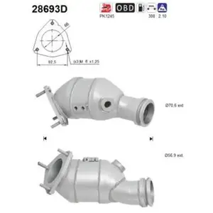 AS catalyseur 28693D pas cher