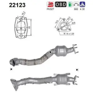 AS catalyseur 22123 pas cher