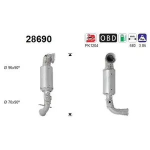 AS catalyseur 28690 pas cher