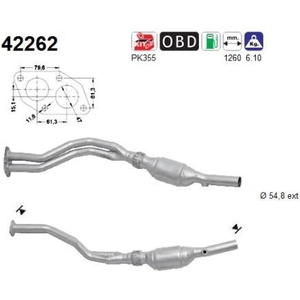 AS Catalyseur pour AUDI: A4 (Ref: 42262) pas cher