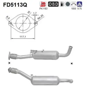 AS FD5113Q Filtre à Particules pas cher
