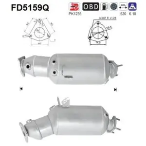 Filtre À Particules Fd5159q As Seat As Fd5159q pas cher