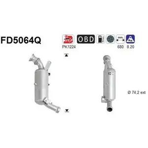 AS FD5064Q Filtre à Particules pas cher