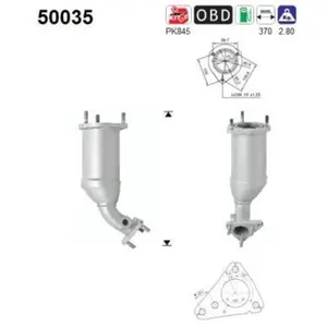 AS Catalyseur 50035 pas cher