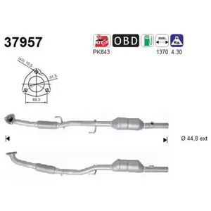 AS Catalyseur 37957 pas cher