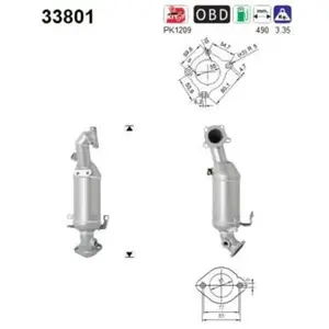 AS Catalyseur 33801 pas cher