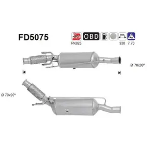 Comparateur de prix : AS FD5075 Filtre à Particules