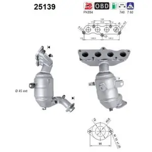 AS Catalyseur 25139 pas cher